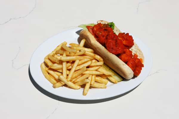 Buffalo Shrimp Po Boy