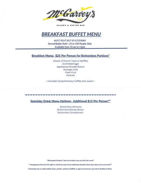 Brunch Buffet