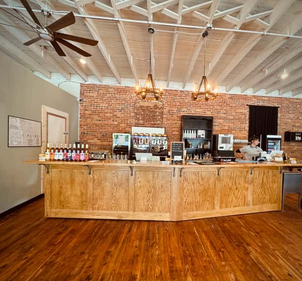 Tasting room bar