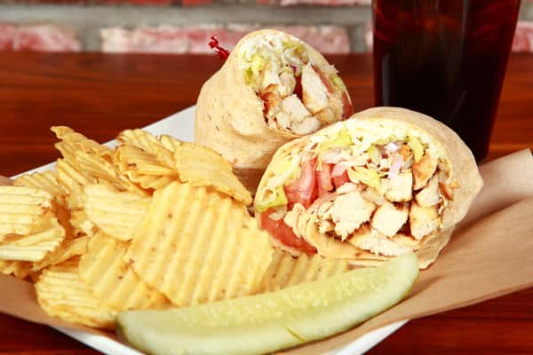 Grilled Chicken Wrap Main Menu Zooky's Sports Tavern Sports Bar