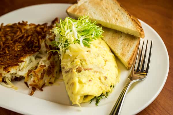 Pulled Ham Omelette