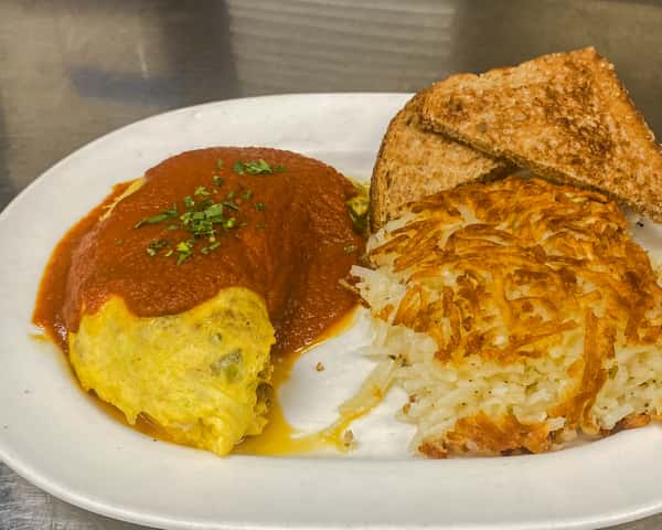 Chicken Chorizo Omelette