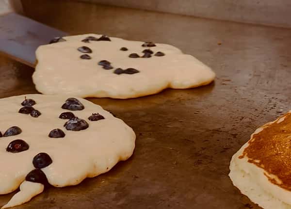 2 Blueberry Pancakes