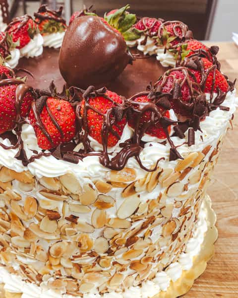 Strawberry Vienna Torte