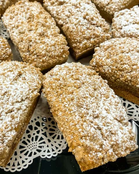 Cinnamon Streusel Coffee Cake