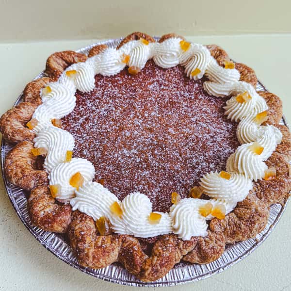Orange Chess Pie