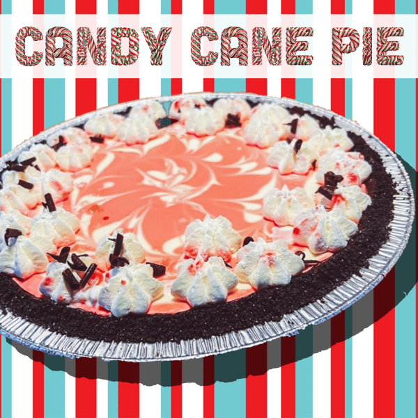 Candy Cane Pie