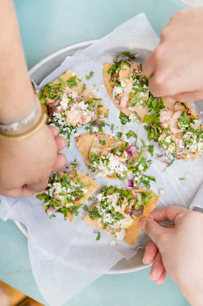 Salmon Totopos
