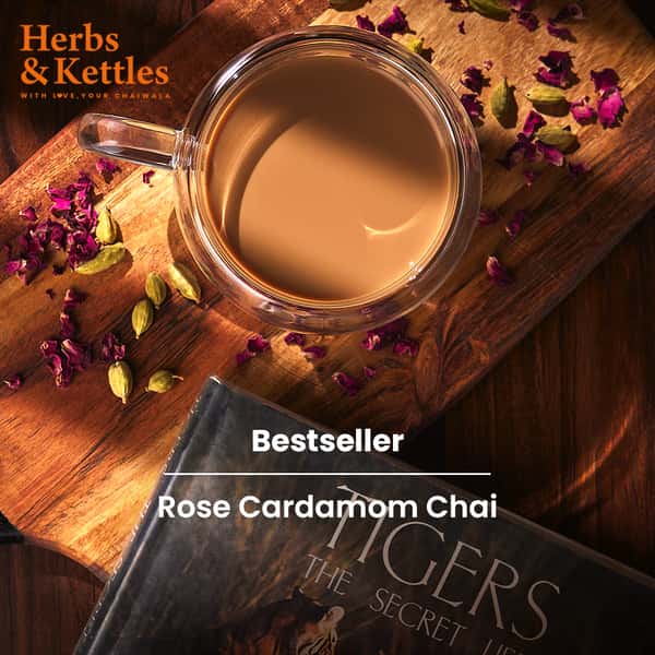 Herbs & Kettles - Rose Cardamom Chai