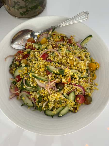 Spring Chickpea salad