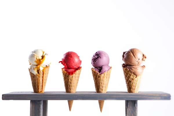 Honeysuckle Gelato and Sorbet Scoops