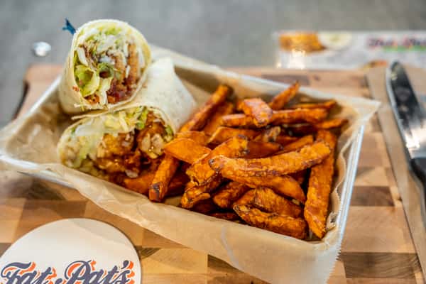 Spicy Shrimp Wrap