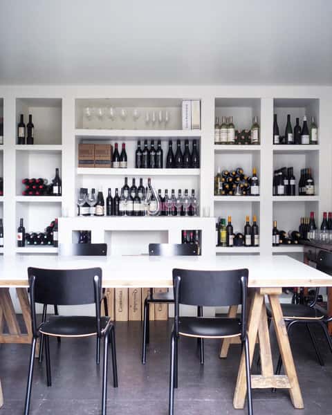 Interior wine bar and dining
