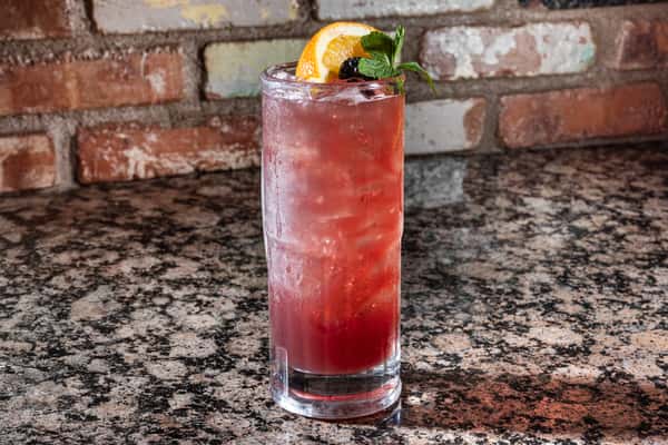 Cherry Bourbon Smash