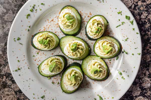 Avocado Dressed Eggs