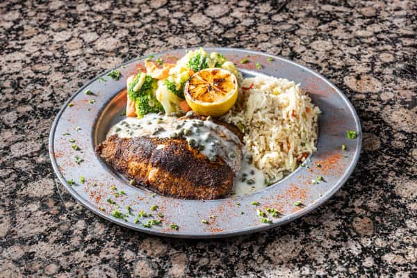 Cajun Salmon Plate