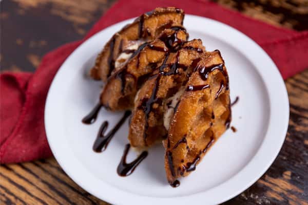 Churro Waffle Stack