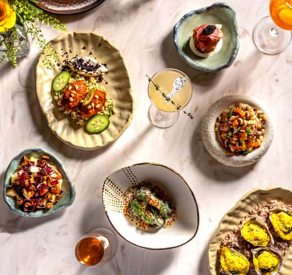 indian food platter