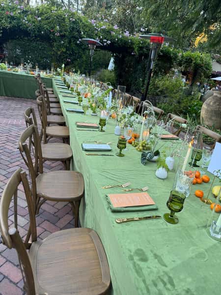 Rivaaz luxury Indian wedding catering buffet setup in California