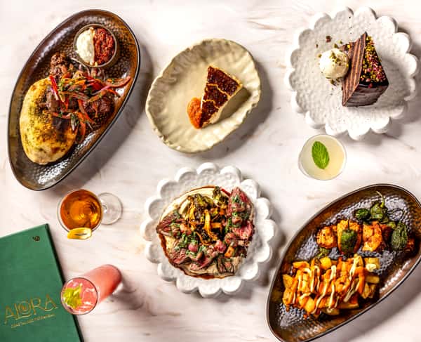 indian food platter