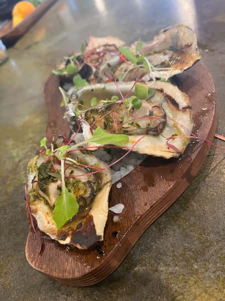 1/2 Dozen New Orleans Styler Chrbroiled Oysters