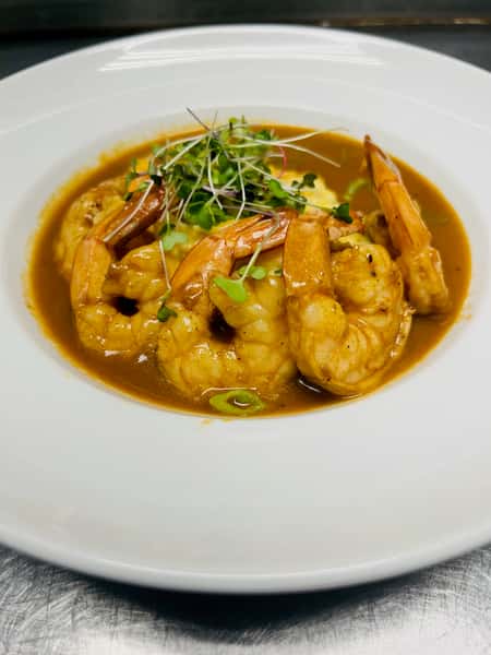 New Orleans Barbecue Shrimp & Grits