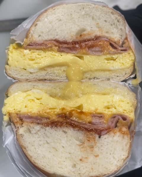 Ham Egg & Cheese Sandwich