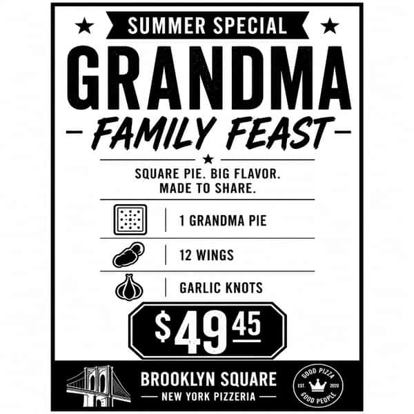 Grandma Family Feast