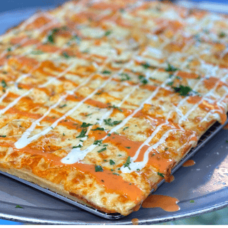 Buffalo Chicken Pizza – Square Pie