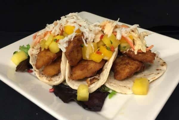 fried mahi fish tacos