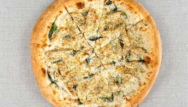 Chicken Alfredo Pizza