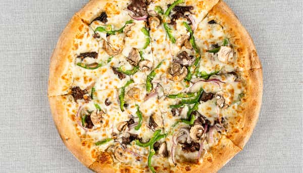 Philly Cheesesteak Pizza
