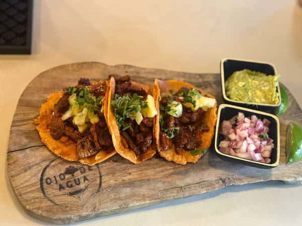 RIBEYE AL PASTOR TACOS