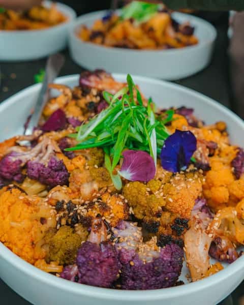 Dish with cheddar cheese