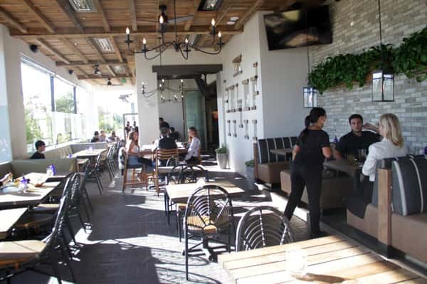 Patio dining at Asada Cantina + Kitchen