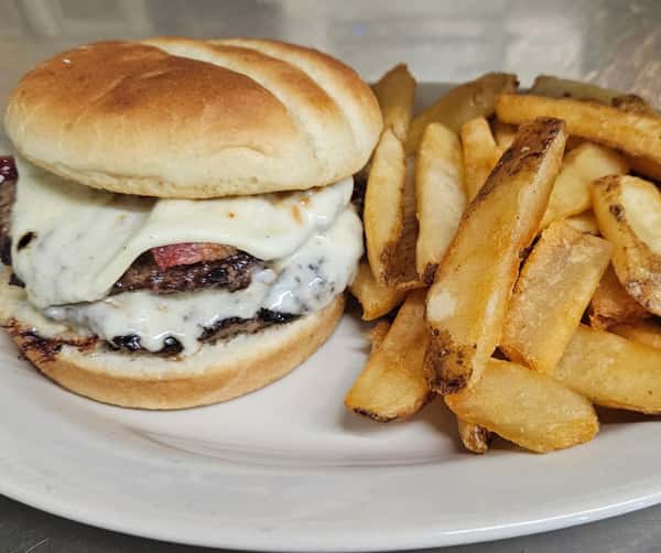 BBQ Bacon Double Cheeseburger