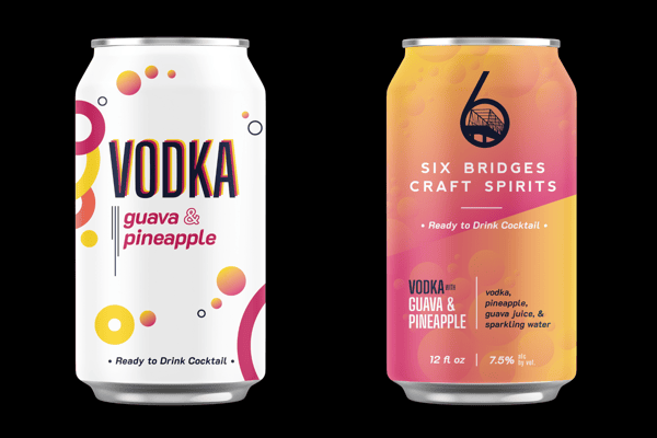 Vodka with Guava & Pineapple