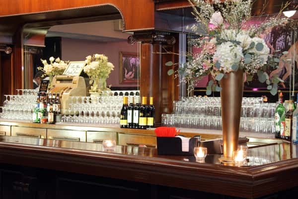 bar area