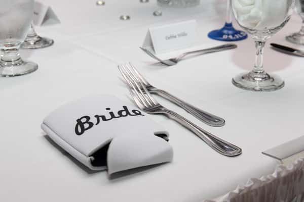 Coozie wedding favor