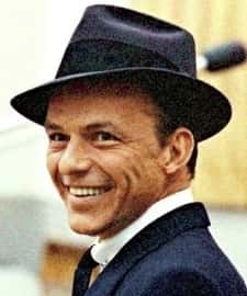 Vintage photo of Frank Sinatra