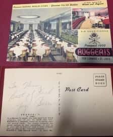 Signed Postcard from Yogi Berra