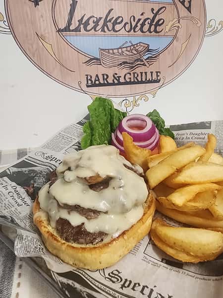 Mushroom Swiss Burger