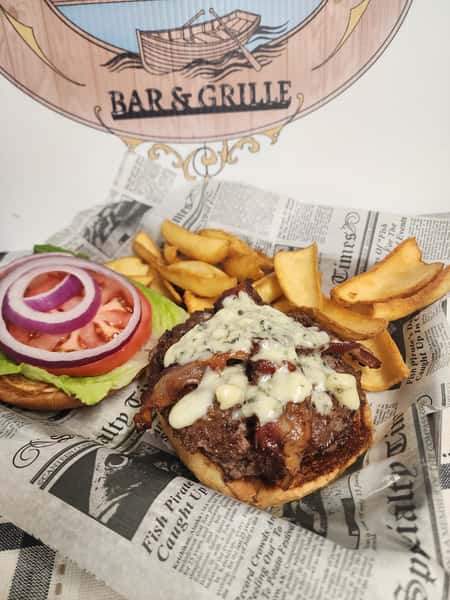Black and Blue Burger