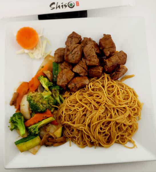 Lunch Fillet Hibachi with Noodles