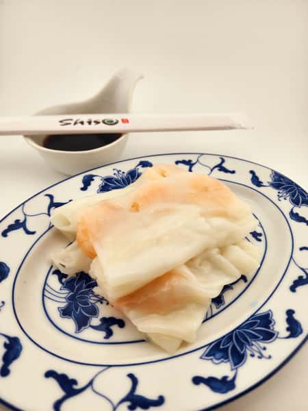 19. Steamed Rice Noodle with Shrimp