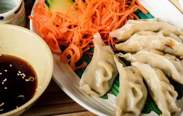 28. Pan Fried Pot Stickers