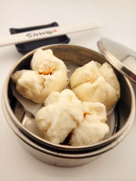 8. Steamed BBQ Pork Bun with Oyster Sauce