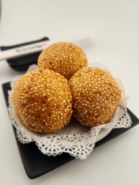 32. Sweet Lotus Seed Sesame Ball