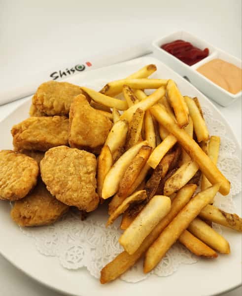 Chicken Nuggets with Fries