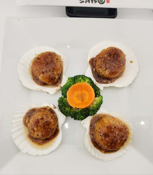 Black pepper Scallops